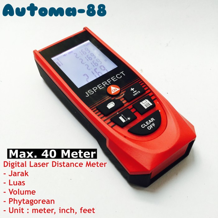 Jual Meteran Laser Distance Meter Digital Infrared M M Waterpass