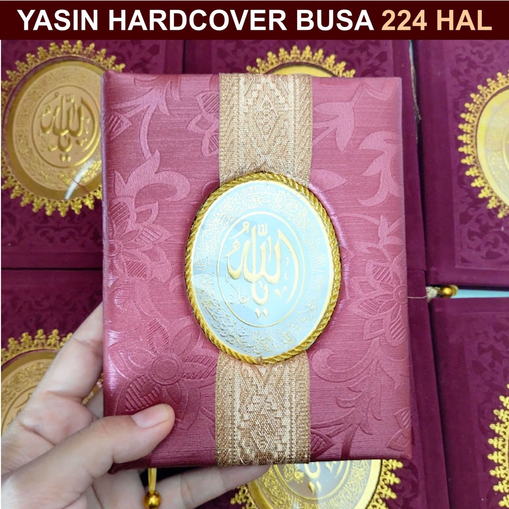 Jual BUKU YASIN DAN TAHLIL HARDCOVER BUSA OSCAR LIST WARNA MERAH ISI