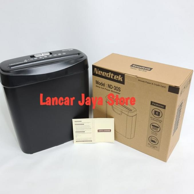 Jual Office Strip Cut Paper Shredder Needtek Nd S Penghancur Kertas