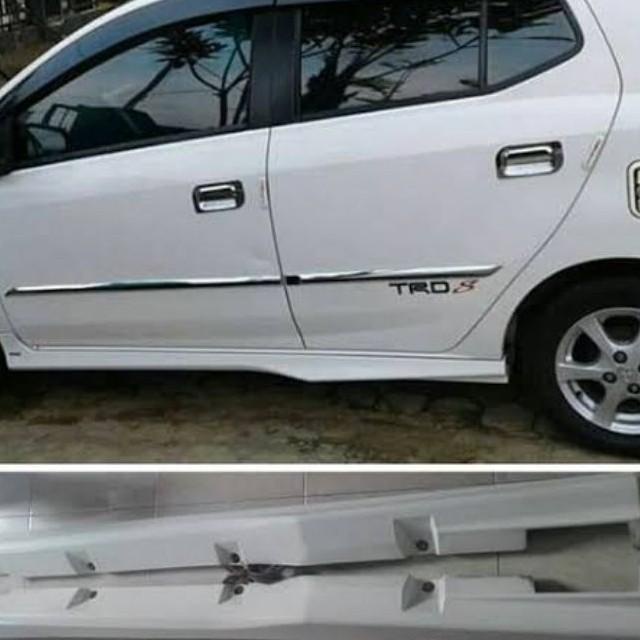 Jual Side Skirt Sideskirt Bodykit Samping Agya Ayla Premium Original