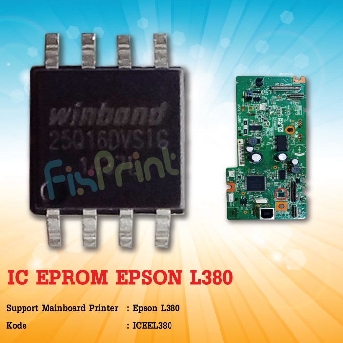 Jual Ic Eprom Epson L Eeprom Reset Mainboard Printer L Reset