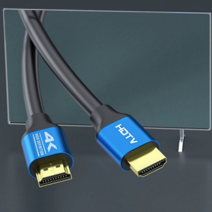 Jual Kabel Hdmi To Hdmi 15M Serat Jaring Tebal 4K 1080 Shopee Indonesia