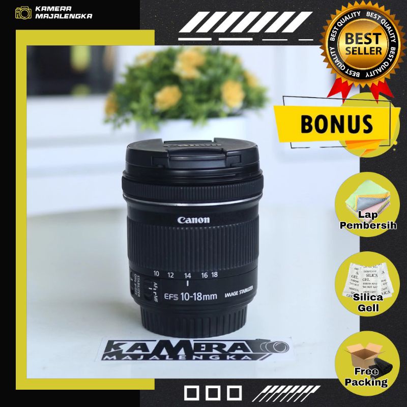 Jual LENSA CANON 10 18 MM IS STM MULUS Shopee Indonesia