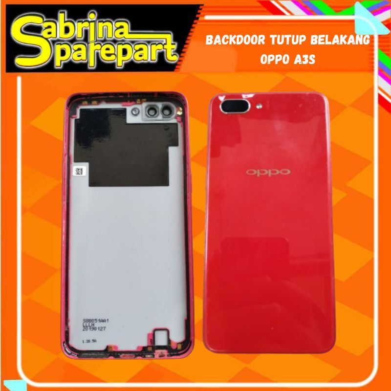 Jual Backdoor Casing Housing Tutup Belakang Oppo A3S Cph 1853 Original