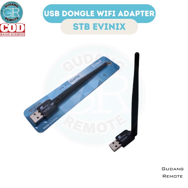 Jual USB Dongle WI FI Adapter STB Evinix Chipset MT7601 Original