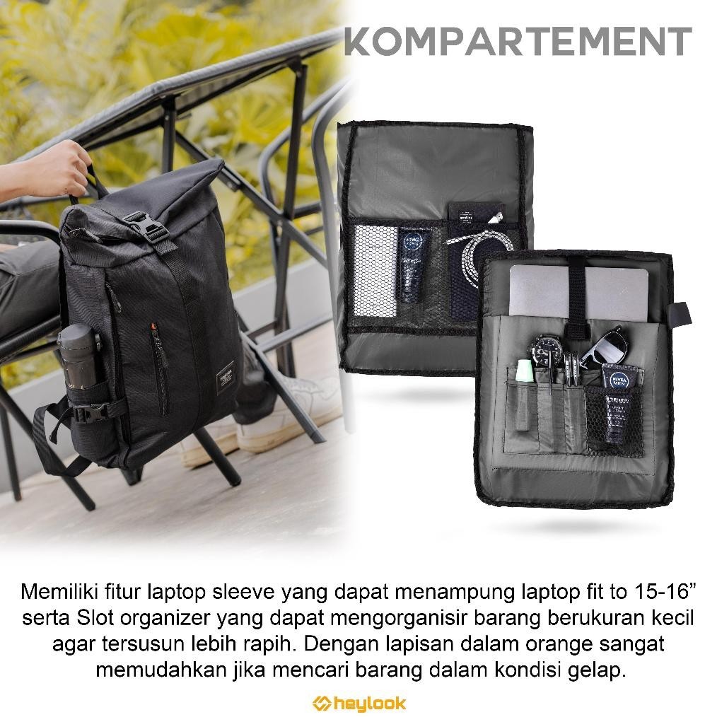 Jual Sale HEYLOOK Official Tas Ransel Laptop DEFENDER 2 0 Tas