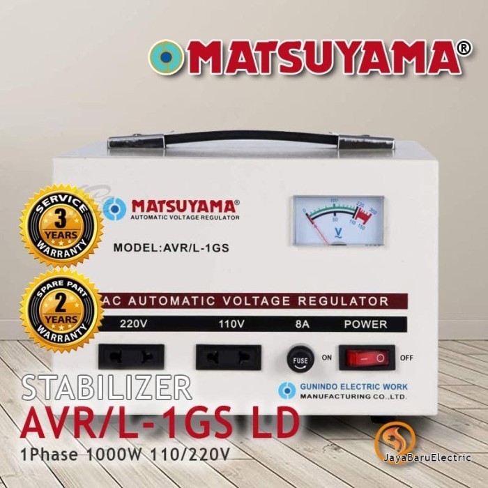 Jual Murah Stabilizer Stavol Avr Matsuyama Stavolt Watt Kva Avr