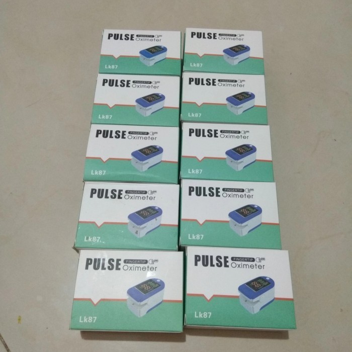 Jual Fingertip Pulse Oximeter Oxymeter Spo Alat Ukur Kadar Oksigen