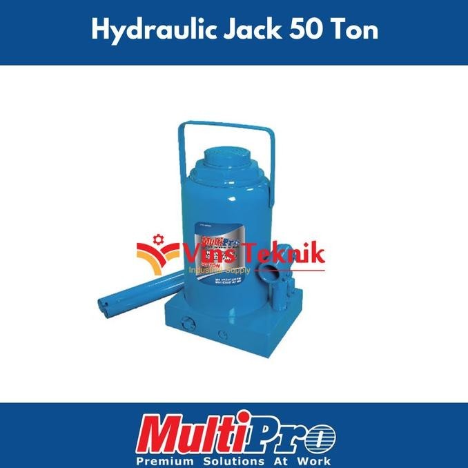 Jual Tersedia Dongkrak Botol 50Ton Multipro Hydraulic Jack 50 Ton