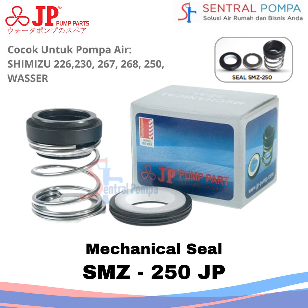 Jual Seal SMZ 250 JP Mechanical Seal Shaft Seal SMZ 250 Sil Pompa Air