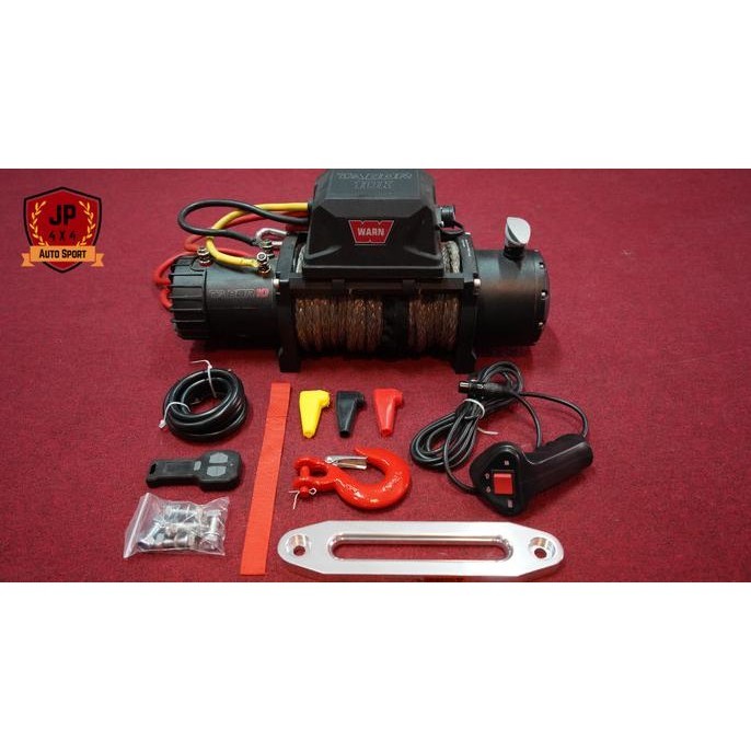 Jual Winch Model Warn Tabor 10K Plasma Rope Shopee Indonesia