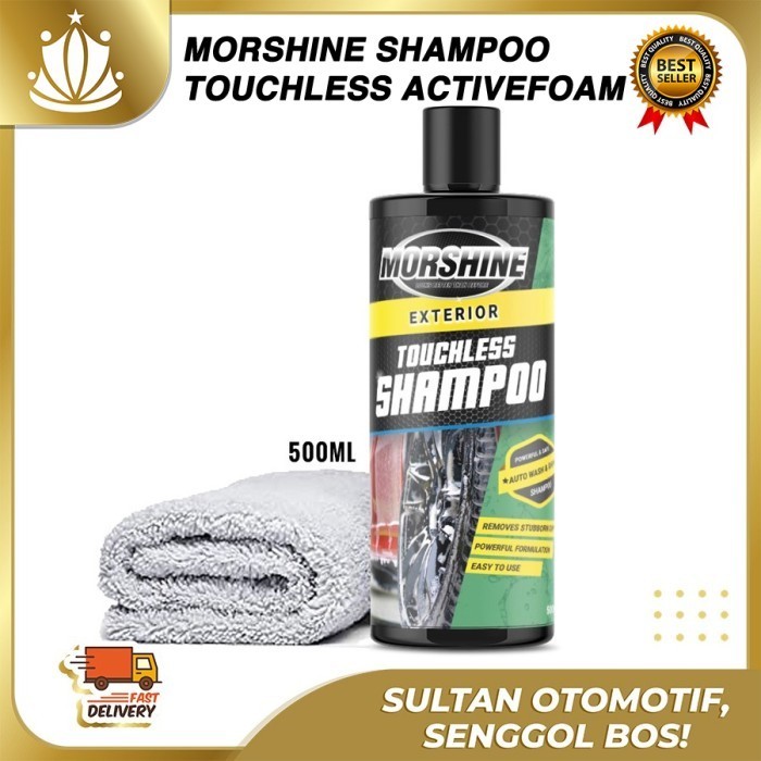 Jual Morshine Shampoo Mobil Motor Touchless Tanpa Sentuh Active Foam