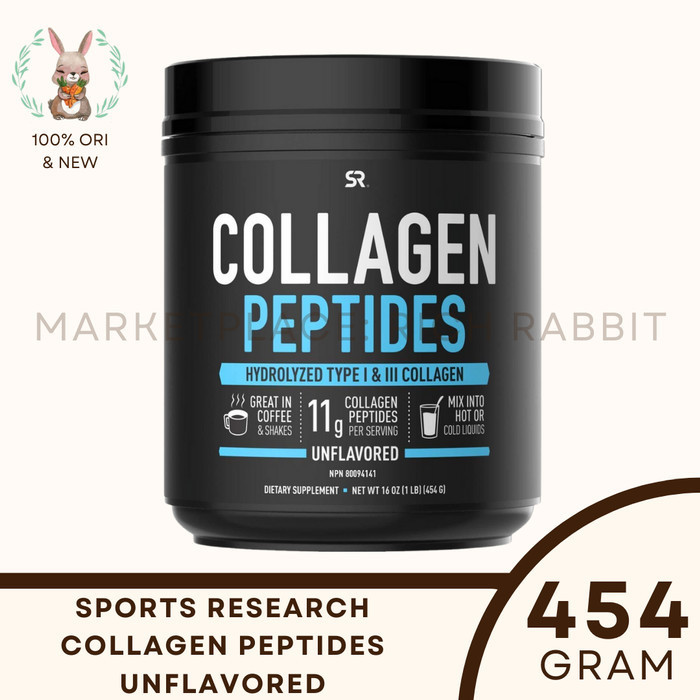 Jual Sports Sport Research Collagen Peptides Unflavored 454 Gram