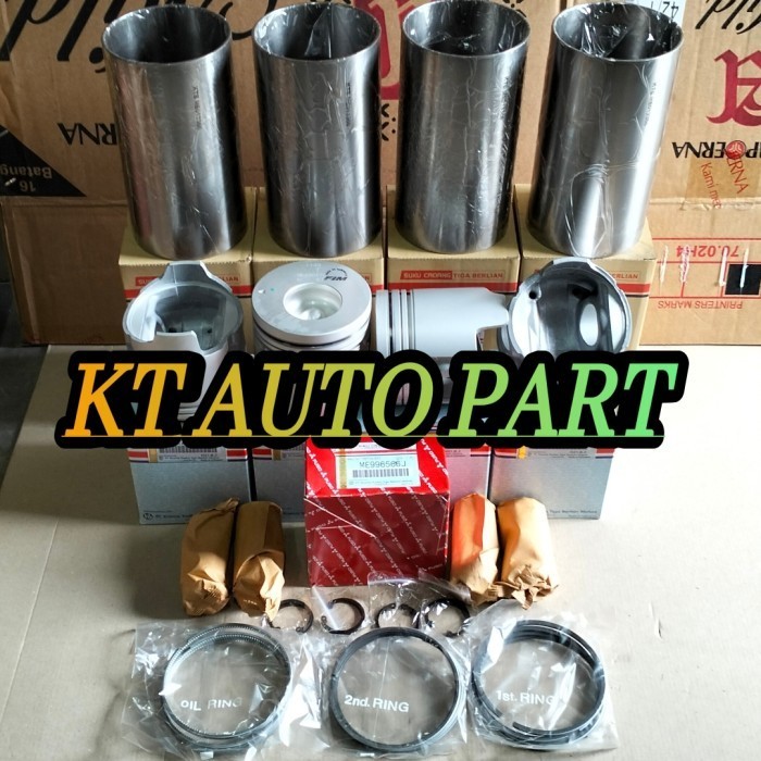 Jual LINER KIT LINER SET BORING KOMPLITE PS110 PS125 CANTER TURBO OEM