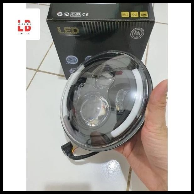 Jual Gratis Ongkir Lampu Daymaker Led Head Lamp Inch Mata Warna