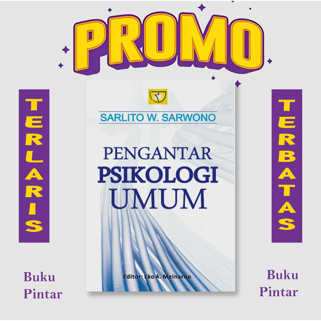 Jual Pengantar Psikologi Umum By Sarlito W Sarwono Shopee Indonesia