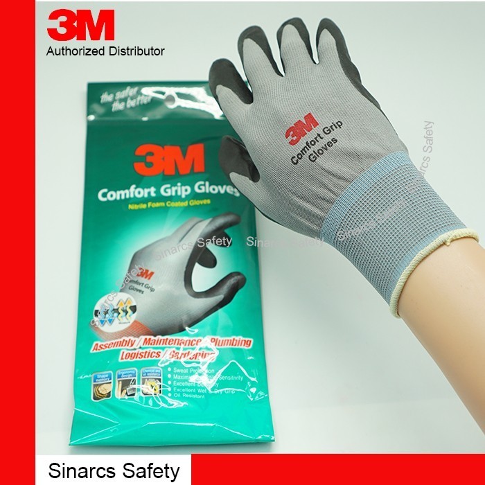 Jual Sarung Tangan Safety 3M Comfort Grip Glove Shopee Indonesia