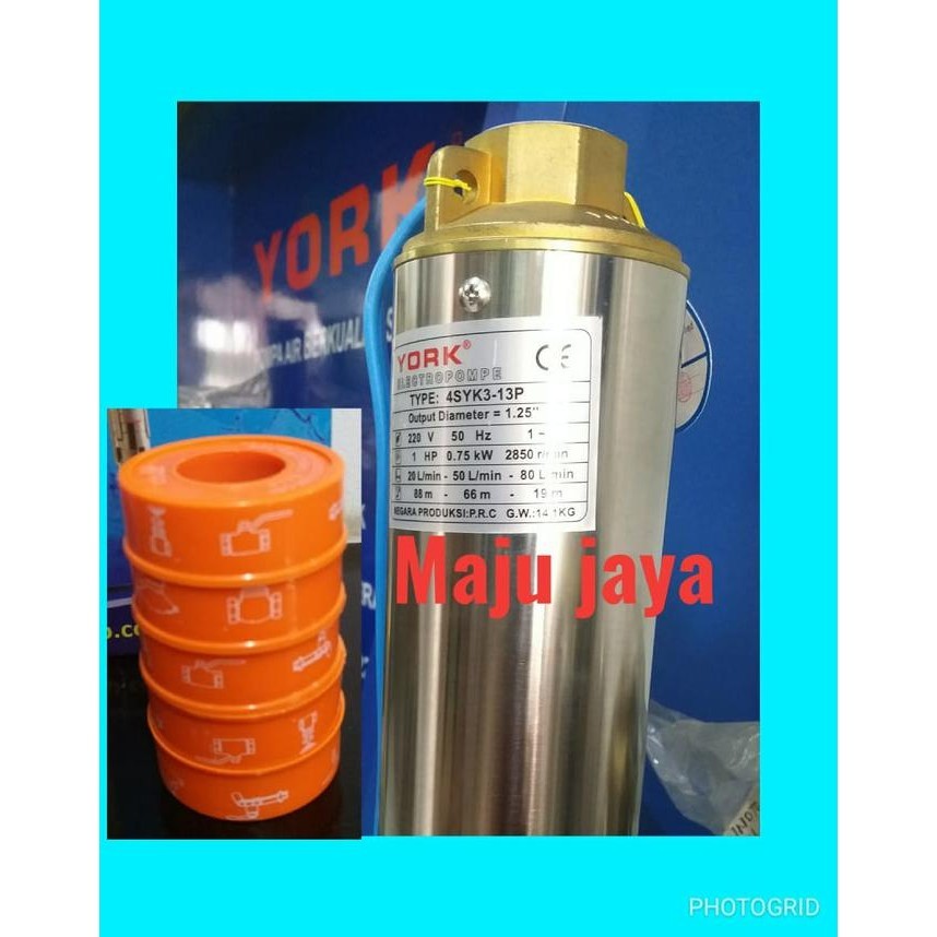 Jual Pompa Satelit 4 Inc 1 Hp YORK Submersible Shimizu Hiflow Drakos