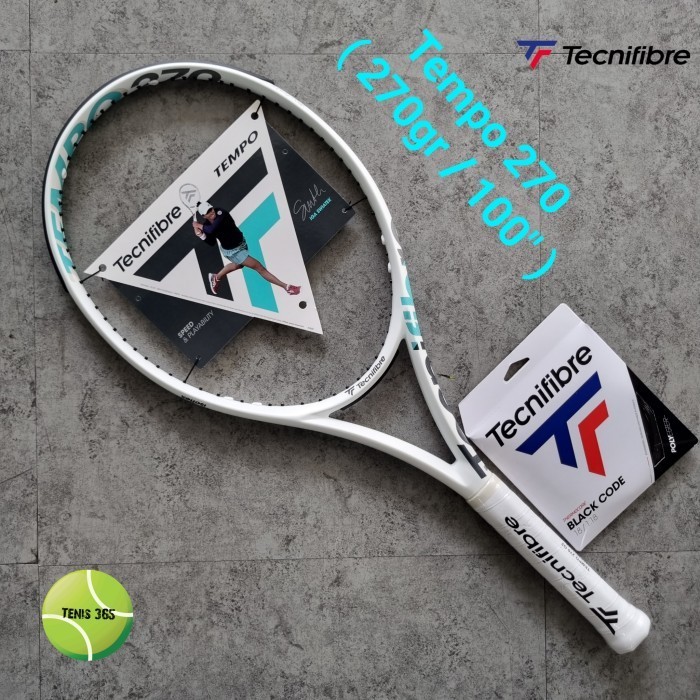 Jual Raket Tenis Tecnifibre Tempo 270 Iga 100 270Gr Shopee