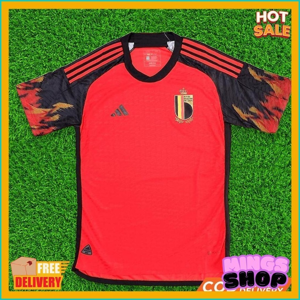 Jual Jersey Timnas Belgia Home World Cup Euro Baju Bola Kaos