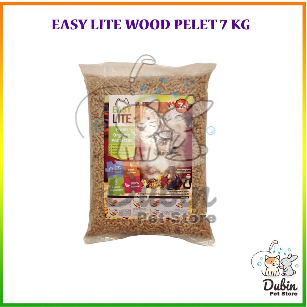 Jual Viral Luar Kota Wood Pelet Easy Lite 7 Kg Easy Lite Cat Litter