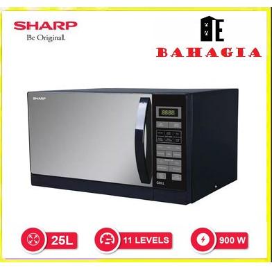 Jual Sharp Microwave Grill R K In Hitam Deanafriputri Shopee