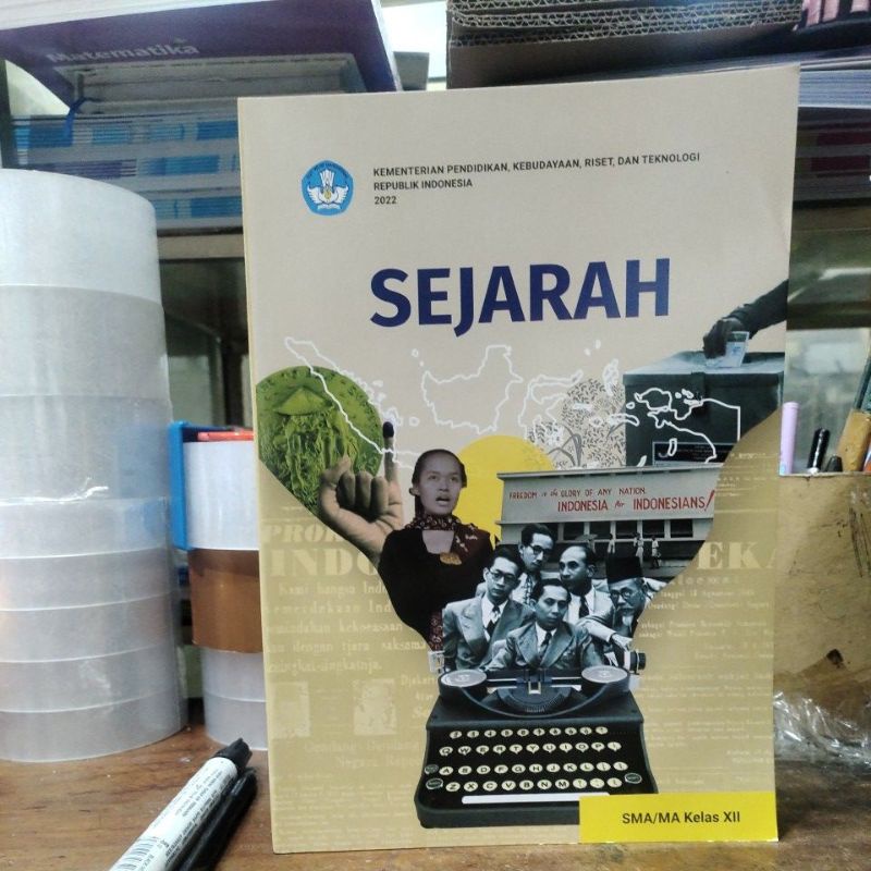 Jual Buku Paket Sejarah Kelas 12 Sma Kurikulum Merdeka 2022 Shopee