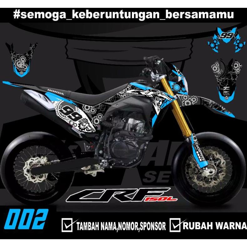 Jual Sticker Setiker Stiker Decal Crf 150 L Fullbody Dekal Stiker Crf