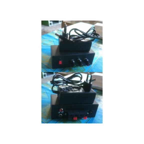 Jual Kdt Power Ampli Mini Stereo Volt Adaptor M Mobil Car Bus