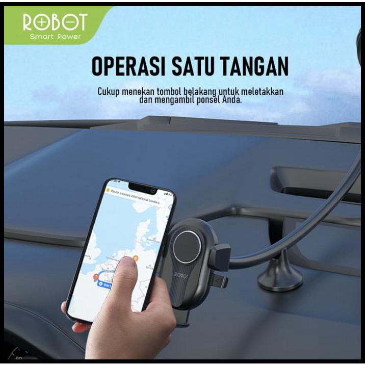 Jual HOT DEAL ROBOT RT CH17 PHONE HOLDER TATAKAN DUDUKAN HP DI MOBIL