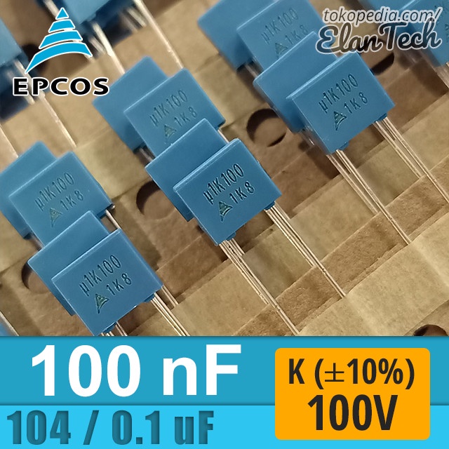 Jual Epcos Nf Uf J V Nf Capacitor Kapasitor