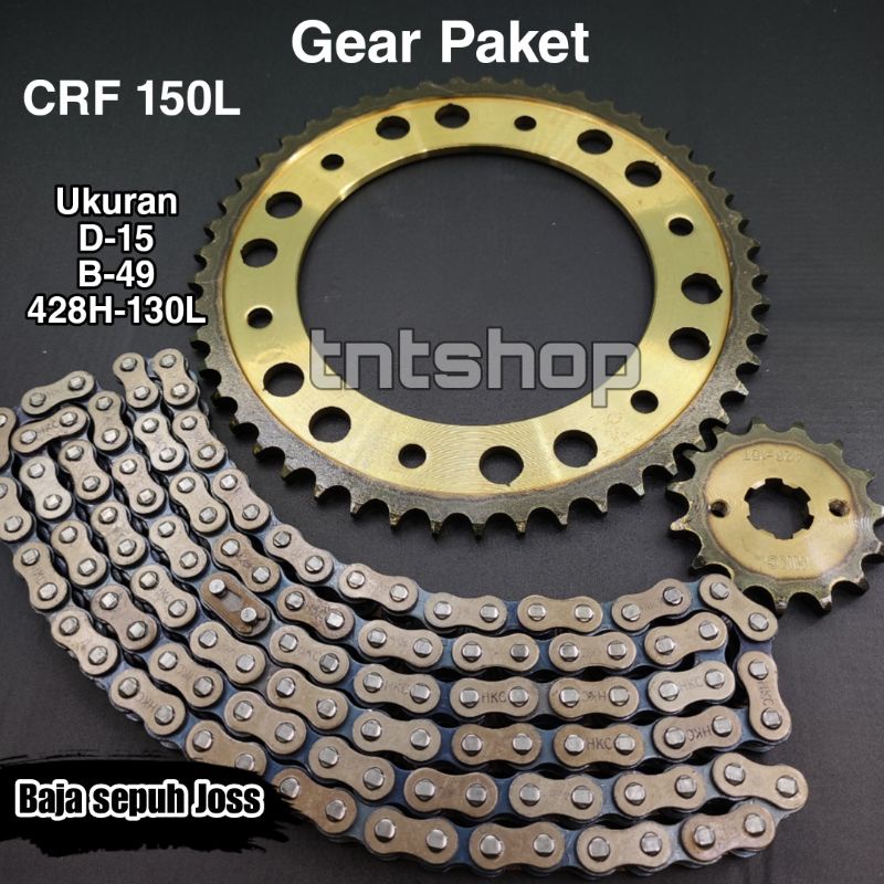 Jual Gear Gir Set Paket Honda Crf Baja Bakar Sepuh Kualitas Terbaik