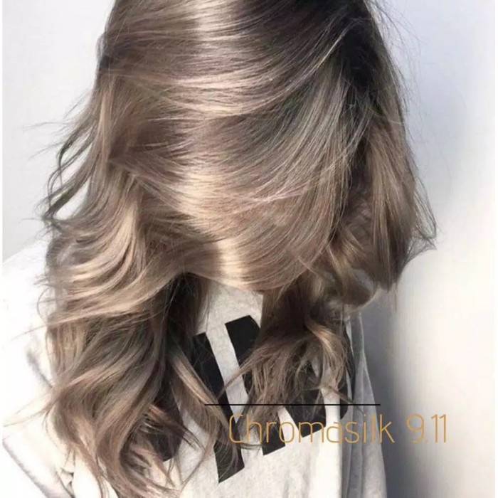 Jual Cat Rambut Pravana Chromasilk 9 11 VERY LIGHT ASH BLONDE