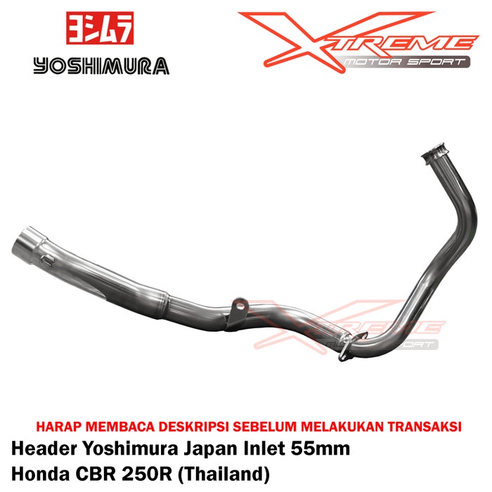 Jual Pipa Header Knalpot Yoshimura Usa Cbr R Thailand Stainless Mm