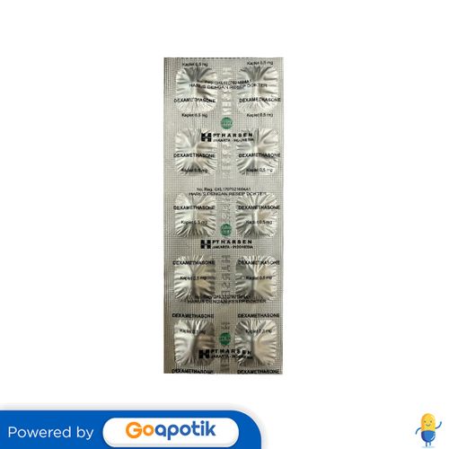 Jual Dexamethasone Harsen Mg Strip Tablet Shopee Indonesia