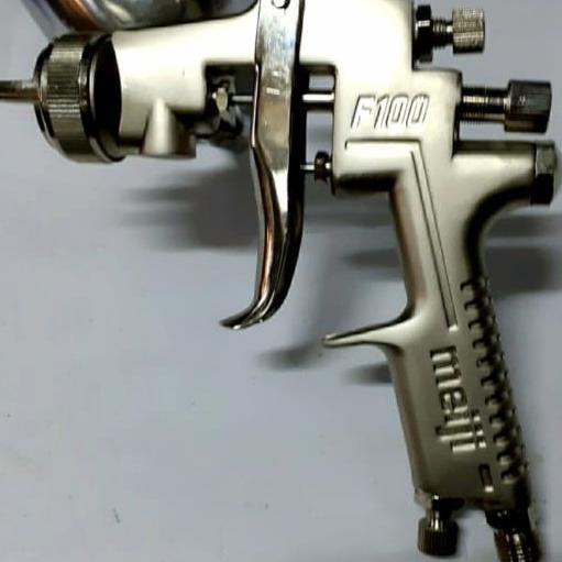 Jual Spray Painting Gun Gravity Type Spit Cat Meiji F Tabung Atas