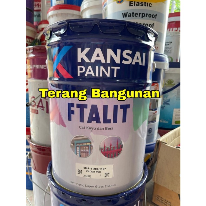 Jual FTALIT KANSAI PAINT CAT KAYU DAN BESI 20 KG Shopee Indonesia