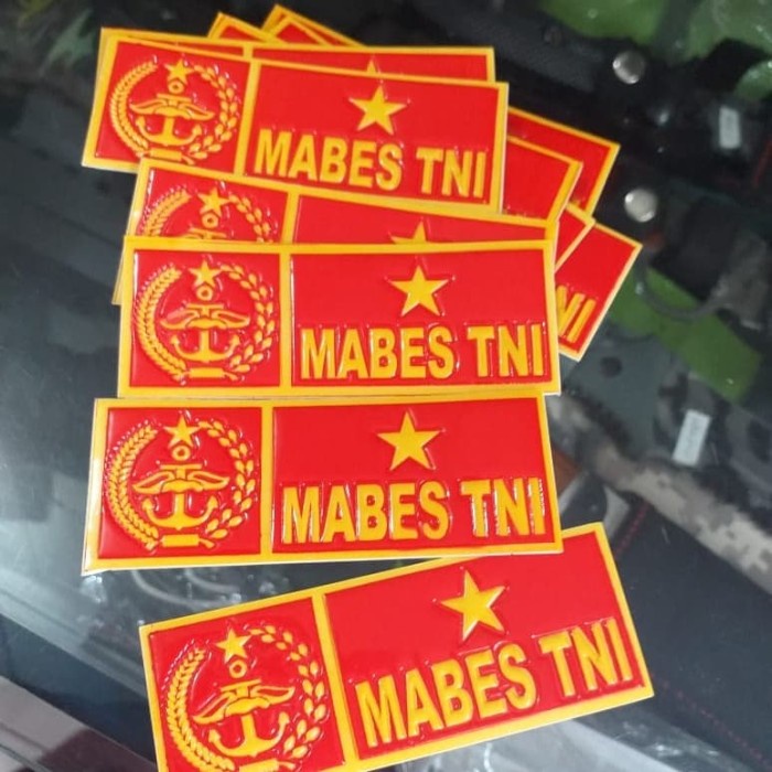 Jual Stiker Plat Mabes Tni Shopee Indonesia