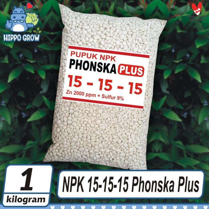 Jual Pupuk NPK 15 15 15 Phonska Plus Kemasan Repack 1kg Shopee Indonesia