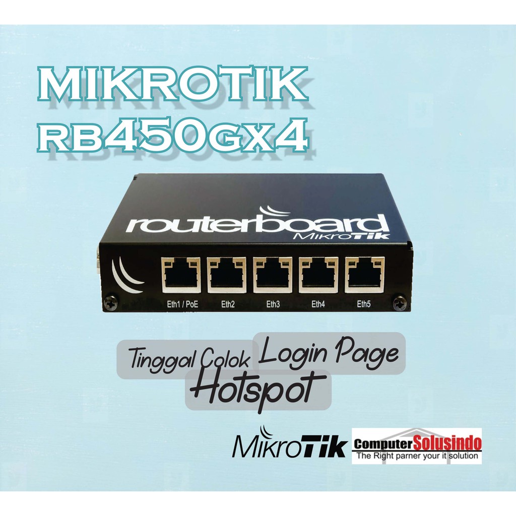 Jual Mikrotik Rb Gx Include Setting Shopee Indonesia