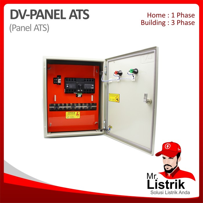 Jual Dv Panel Ats Auto Manual Switch Genset Ke Pln Shopee Indonesia