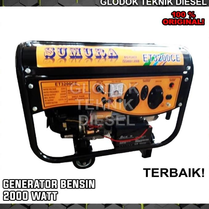 Jual Harga Promo Genset Bensin 2000 WATT Gasoline Generator Portable