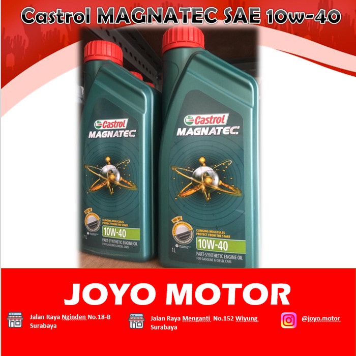 Jual Oli Mesin Castrol Magnatec Sae 10W 40 1Liter Star Shopee Indonesia