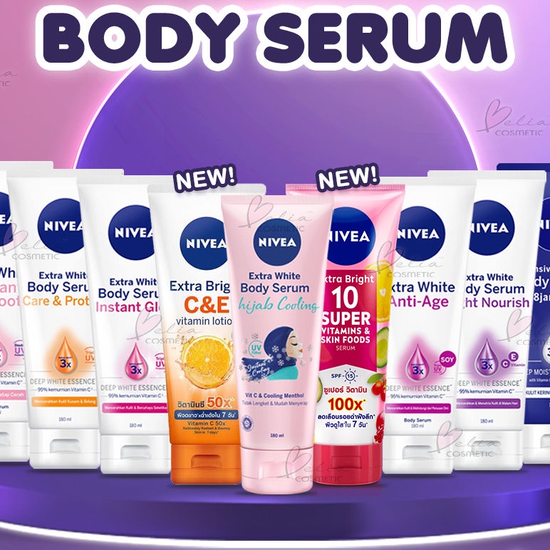 Jual NIVEA Body Serum Extra White Night Repair Care Protect