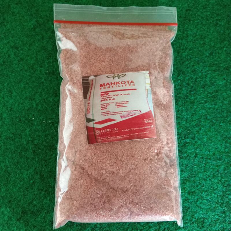 Jual Pupuk Mop Kcl Mahkota Repack Gr Produk Original Shopee