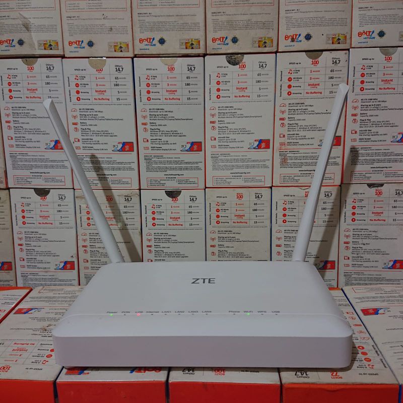 Jual Zte F L Dual Band Router Gpon Ont Unit Adaptor Shopee Indonesia