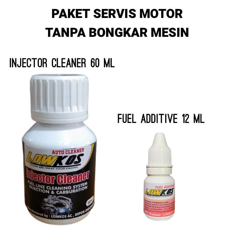 Jual New PAKET SERVIS MOTOR TANPA BONGKAR MESIN Injector Cleaner 60