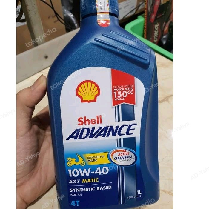 Jual Oli Shell Advance Matic W Liter Shell Ax Matic Ml