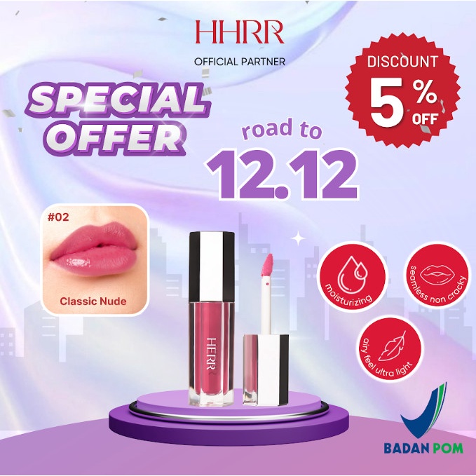 Jual Herr Forever Seamless Lip Tint Classic Nude Shopee Indonesia