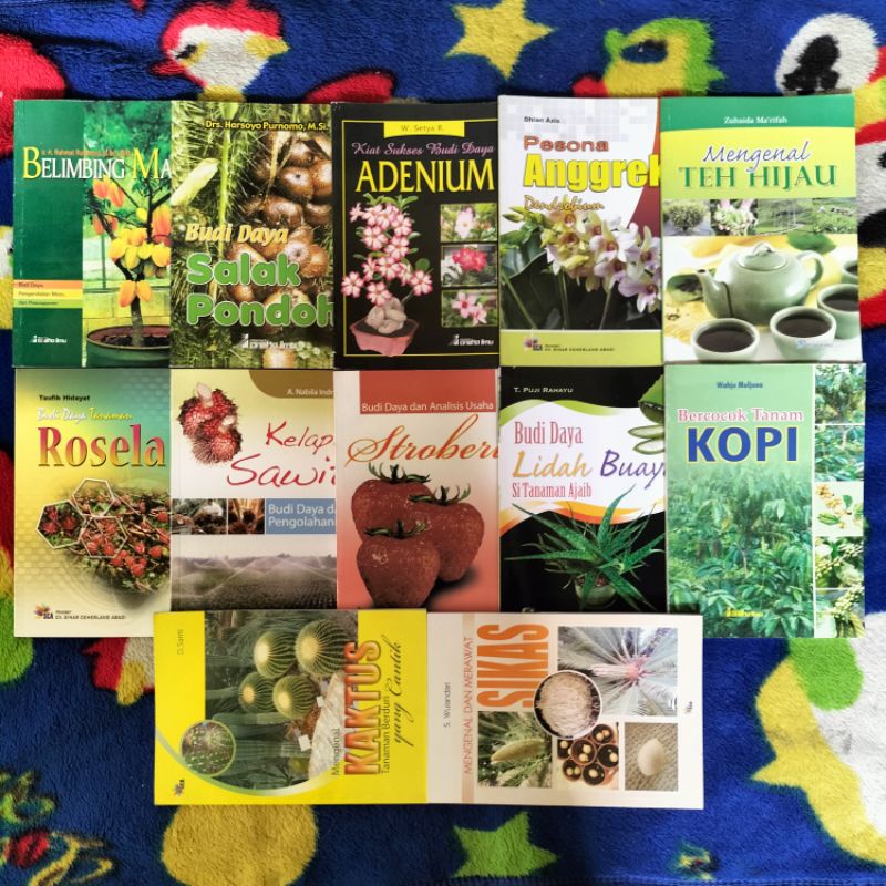 Jual ORIGINAL BUKU BUDIDAYA BUDI DAYA BELIMBING MANIS SALAH PONDOH